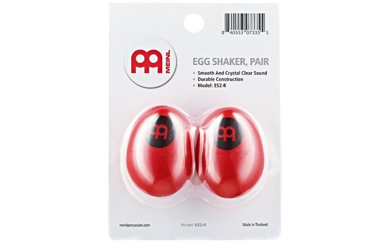 MEINL ES2-R - шейкер-яйцо (пара)