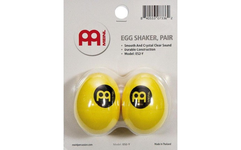 MEINL ES2-Y - шейкер-яйцо (пара)