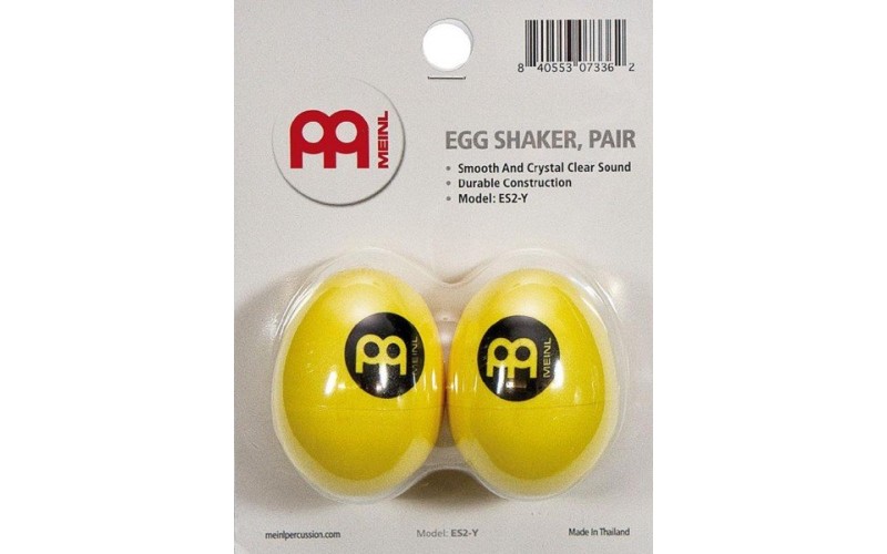 MEINL ES2-Y - шейкер-яйцо (пара)