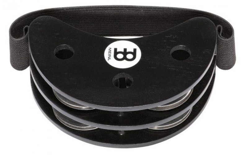 MEINL FJS2S-BK - тамбурин на ногу, материал - сталь