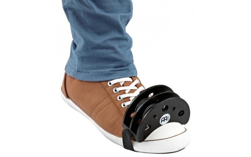 MEINL FJS2S-BK - тамбурин на ногу, материал - сталь