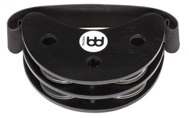 MEINL FJS2S-BK - тамбурин на ногу, материал - сталь