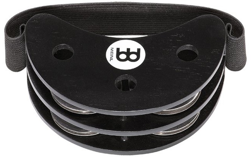 MEINL FJS2S-BK - тамбурин на ногу, материал - сталь