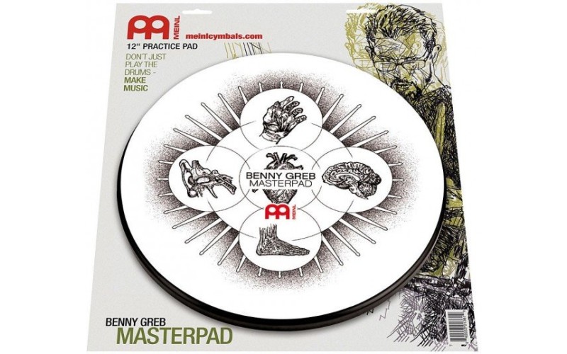 MEINL MPP-12-BG - односторнний пэд, диаметр 12