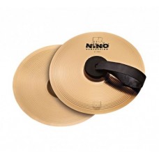 MEINL NINO-BO20 - детские ручные тарелки с кожаными ручками, пара