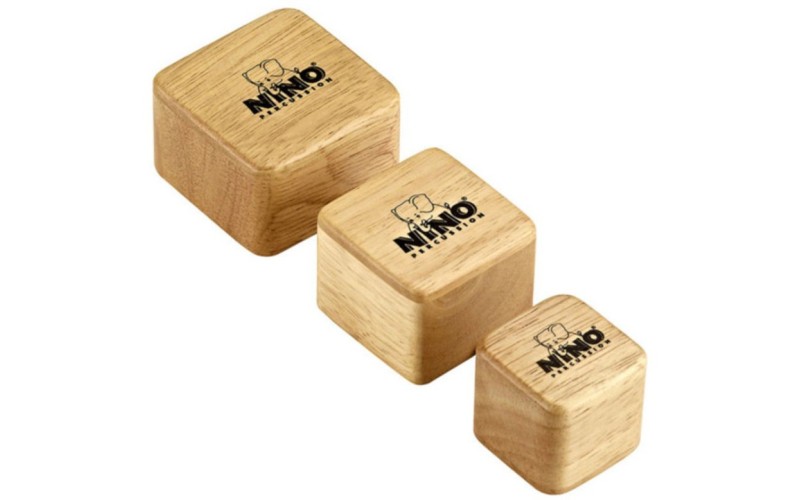 MEINL NINO507 - набор из 3 деревянных шейкеров разного размера