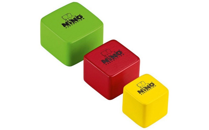 MEINL NINO507-MC - набор из 3 деревянных шейкеров разного размера