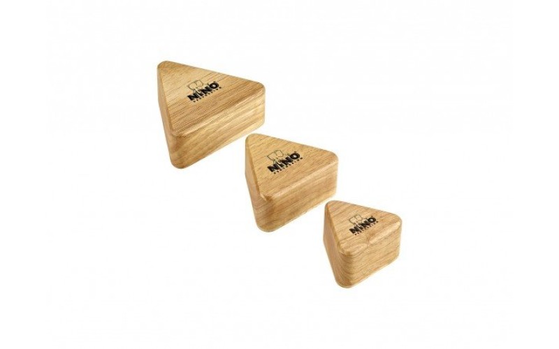 MEINL NINO508 - набор из 3 деревянных шейкеров разного размера