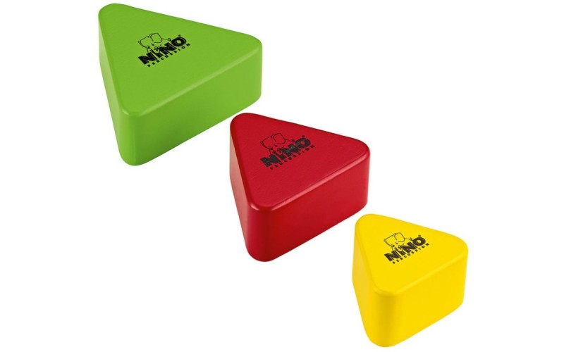 MEINL NINO508-MC - набор из 3 деревянных шейкеров разного размера