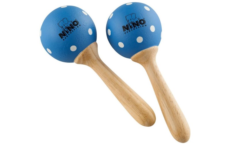MEINL NINO7PD-B - маракасы деревянные, маленькие, круглые