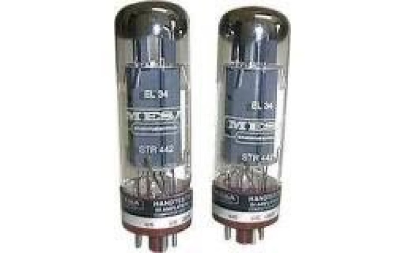 MESA BOOGIE EL-34 STR 447 VACUUM (TUBE DUET) подобранная пара ламп для комбо