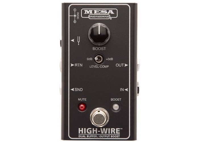 MESA BOOGIE HIGH-WIRE™ DUAL BUFFER & OUTPUT BOOST - «двойной» буфер со встроенным бустером сигнала и