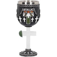 Metallica - Master of Puppets Goblet 18cm 7.5*7.5*18cm Сувенирный бокал Metallica, лицензионная суве