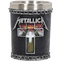 Metallica - Master of Puppets Shot Glass 7cm 5*5*7cm Сувенирная рюмка Metallica, лицензионная сувени
