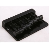 Metallor BB-02-BK Бридж (струнодержатель) бас-гитары, черный