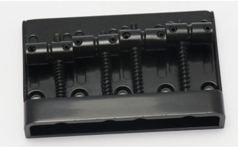 Metallor BB-19-BK Бридж (струнодержатель) бас-гитары, черный