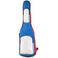 MEZZO MZ-ChGB-3red/blue/wh Чехол для бас-гитары, красный/синий/белый