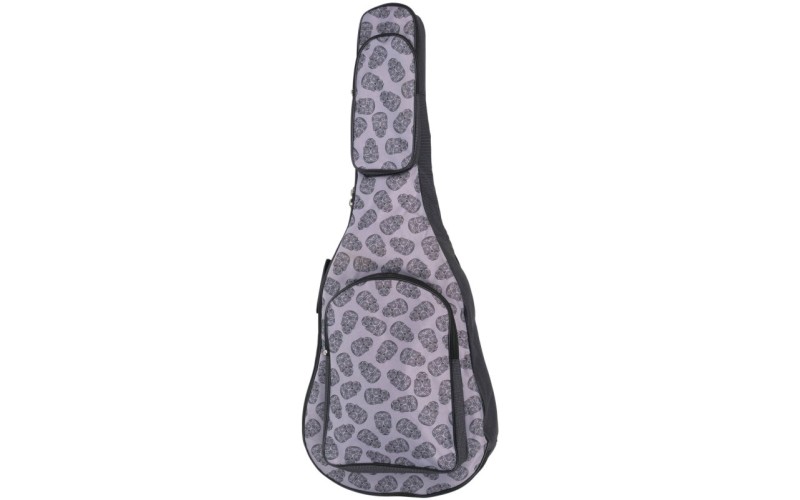 MEZZO MZ-ChGC-3 skull2/grey Чехол для классической гитары