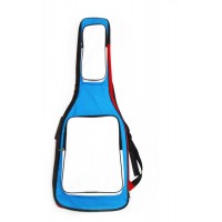 MEZZO MZ-ChGЕ-3 red/blue/wh Чехол для электрогитары