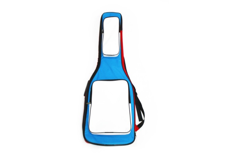 MEZZO MZ-ChGЕ-3 red/blue/wh Чехол для электрогитары