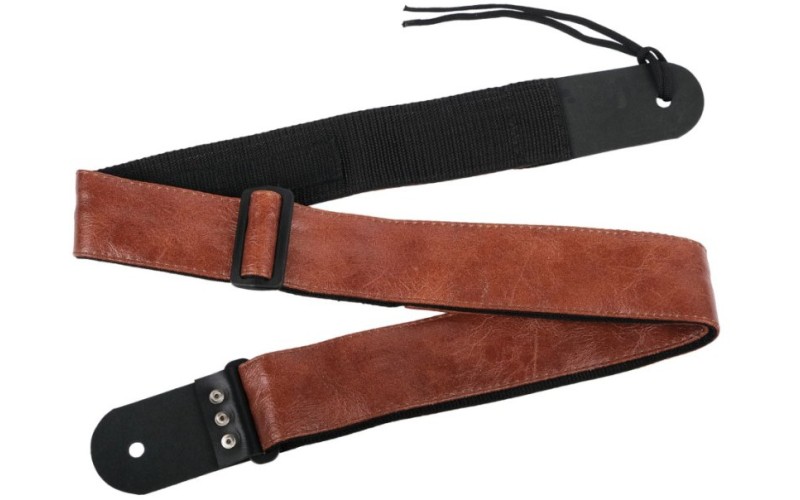 MEZZO MZ-RG-5brown Ремень для гитары, коричневый
