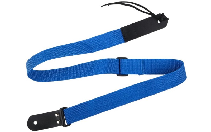 MEZZO MZ-RGU-1-40blue Ремень для классической гитары/укулеле, синий