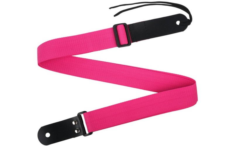 MEZZO MZ-RGU-1-40pink Ремень для классической гитары/укулеле, розовый