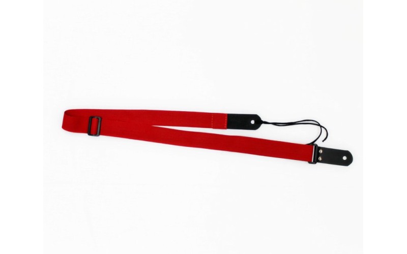 MEZZO MZ-RGU-1-40red Ремень для классической гитары/укулеле, красный