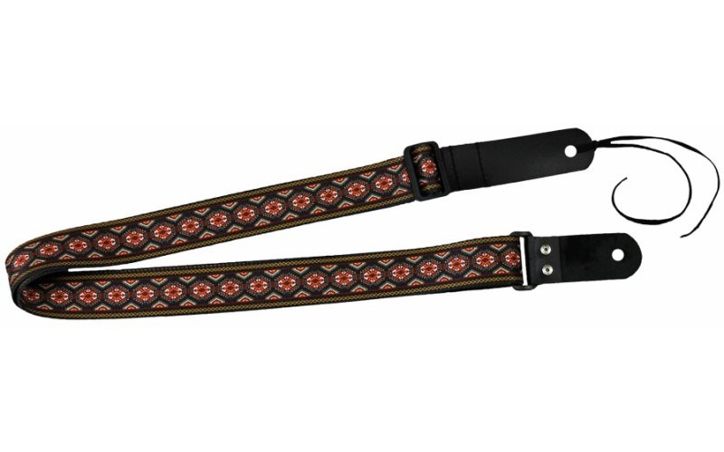 MEZZO MZ-RGU-40et8 Ремень для классической гитары/укулеле, тесьма этнос-8