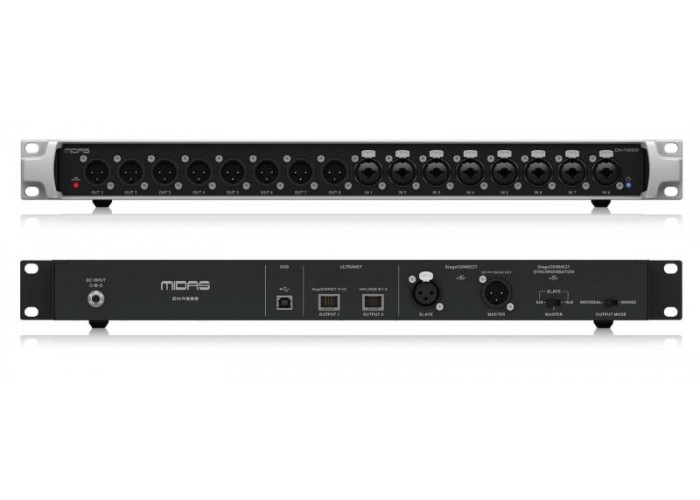 MIDAS DN4888 интерфейс StageCONNECT