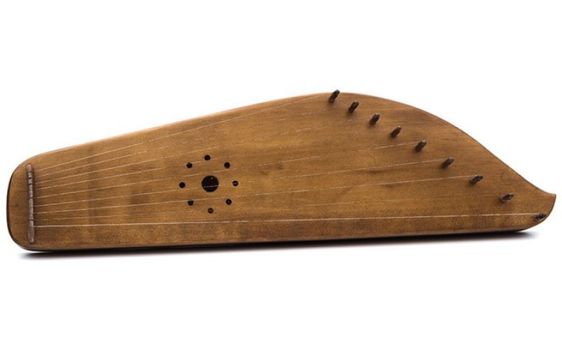 Мир гуслей MG-T9BO Гусли 9 струнные с хвостиком, цвет мореный дуб