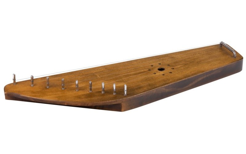 Мир гуслей MG-T9BO Гусли 9 струнные с хвостиком, цвет мореный дуб
