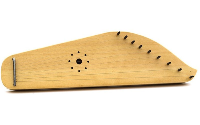 Мир гуслей MG-T9FI Гусли 9 струнные с хвостиком, цвет ель