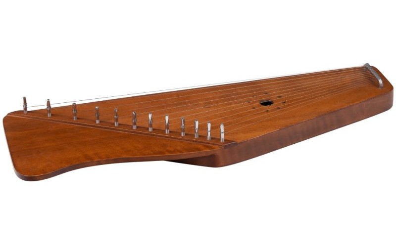 Мир гуслей MG-W12MO Гусли с волной, 12 струн, цвет мокко