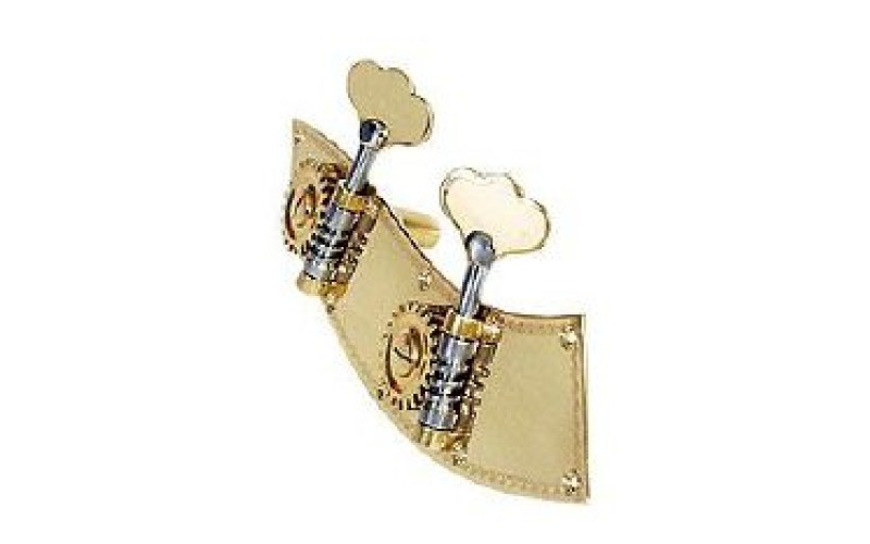 Mirra BXZ-28 Колковая механика на планке для контрабаса 3/4, золотистая