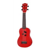 Mirra UK-210-21-RD Укулеле сопрано, красный