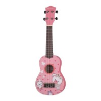 Mirra UK-300-21-FX Укулеле сопрано, с рисунком Pink