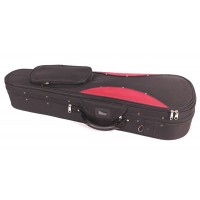 Mirra VC-G300-BKR-1/2 Футляр для скрипки размером 1/2, черный/красный