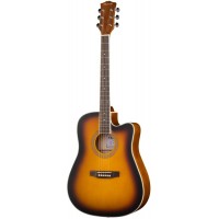 Mirra WM-C4115-SB Гитара акустическая, с вырезом, санберст