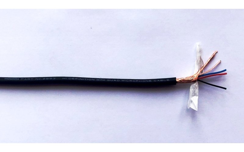 Mogami 2893-00 микрофонный кабель QUAD