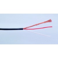 Mogami 3031-00 микрофонный кабель, плетеный экран, диаметр2,8мм,0.08мм?, 28AWG (бухта 200м), чёрный