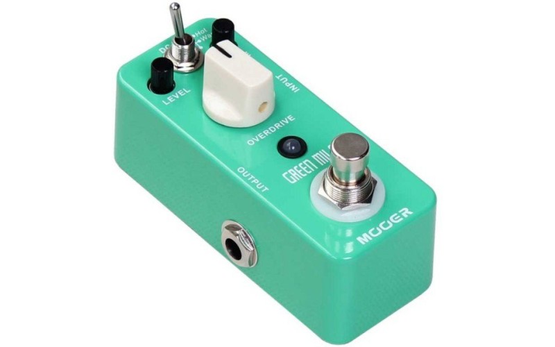 MOOER Green Mile - педаль гитарная Overdrive (аналог Ibanez TS808)