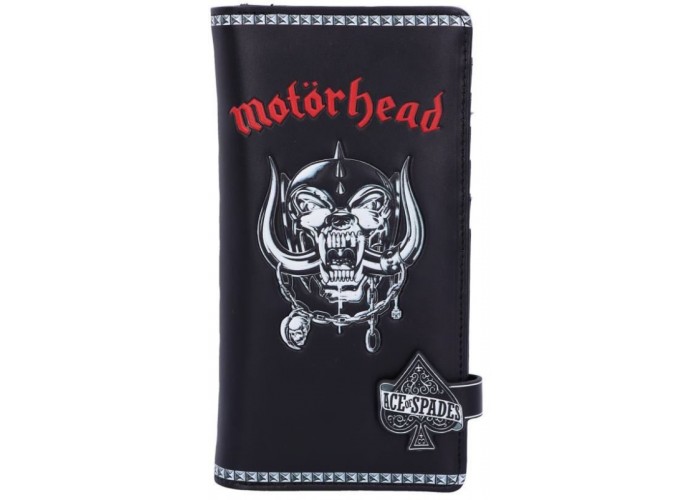 Motorhead Embossed Purse Сувенирный кошелек Motorhead, лицензионная сувенирная продукция