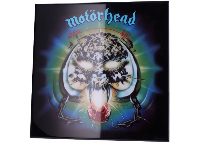 Motorhead-Overkill Crystal Clear Picture 32cm 32 x 32 x 1.2cm Album Size постер группы Motorhead, ли