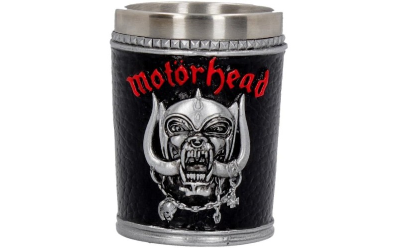 Motorhead Shot Glass 7cm 5.5x5.5x7 holds 50ml Сувенирная рюмка Motorhead, лицензионная сувенирная пр
