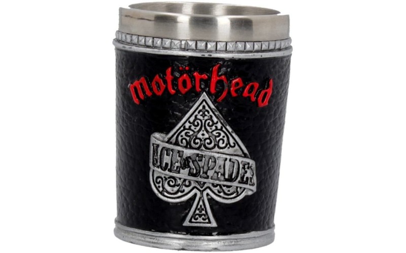 Motorhead Shot Glass 7cm 5.5x5.5x7 holds 50ml Сувенирная рюмка Motorhead, лицензионная сувенирная пр