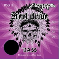 Мозеръ BSD-H Steel Drive Комплект струн для бас-гитары, сталь, 50-105