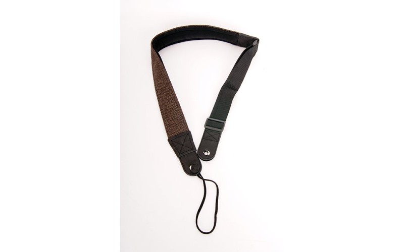 Мозеръ GS-02-mos Ремень для гитары, кожаные наконечники с фиксатором, эффект памяти