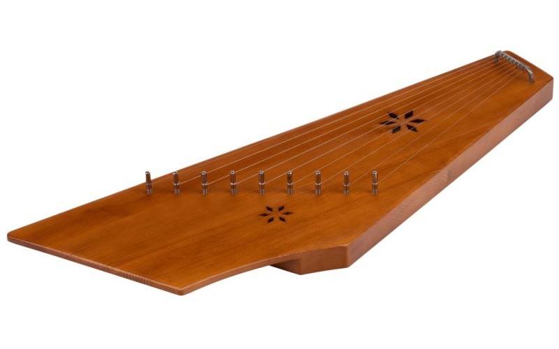 Мозеръ GWS-93M Гусли 9 струн Сергиевские, 2-х камерные, цвет махагон