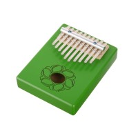 Мозеръ KMKr-1-GR Piastra Калимба, резонаторная, 10 язычков, прямоугольная, зеленая